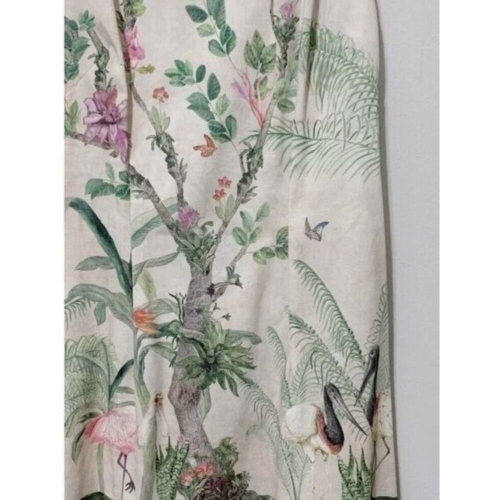 Isolda Brazil Women’s 2 Midi Dress Ruffle Hem Resort Garden Party Cottagecore - Picture 6 of 10